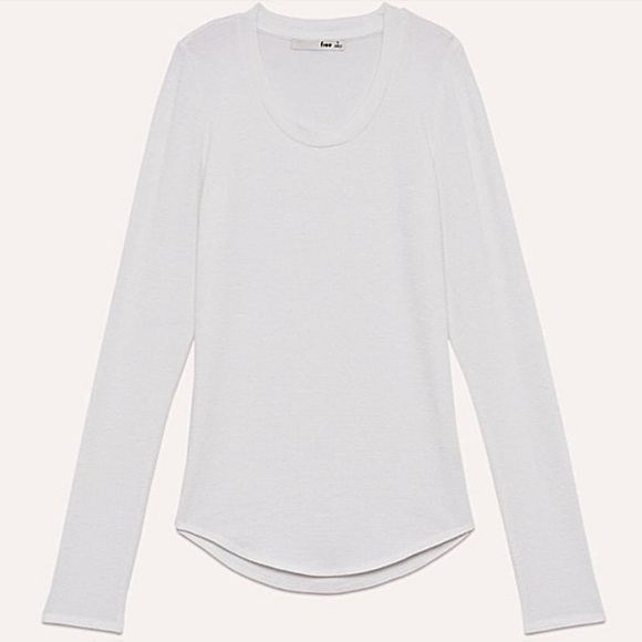 Wilfred Free White Long Sleeve Diapason Top - Picture 1 of 9